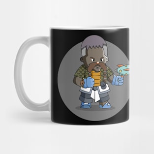 Relic Hunters - Grey Dwarf with Dragonscale Armor Mug